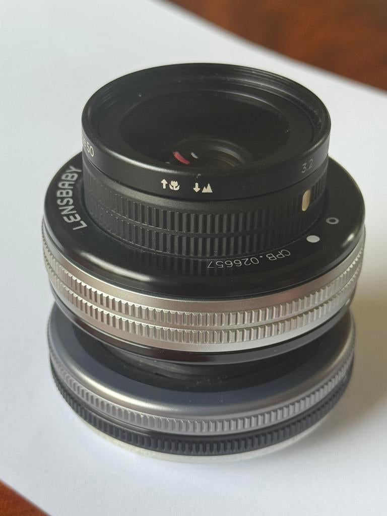 Lensbaby edge 50 ef mount, Ophalen of Verzenden, Zo goed als nieuw