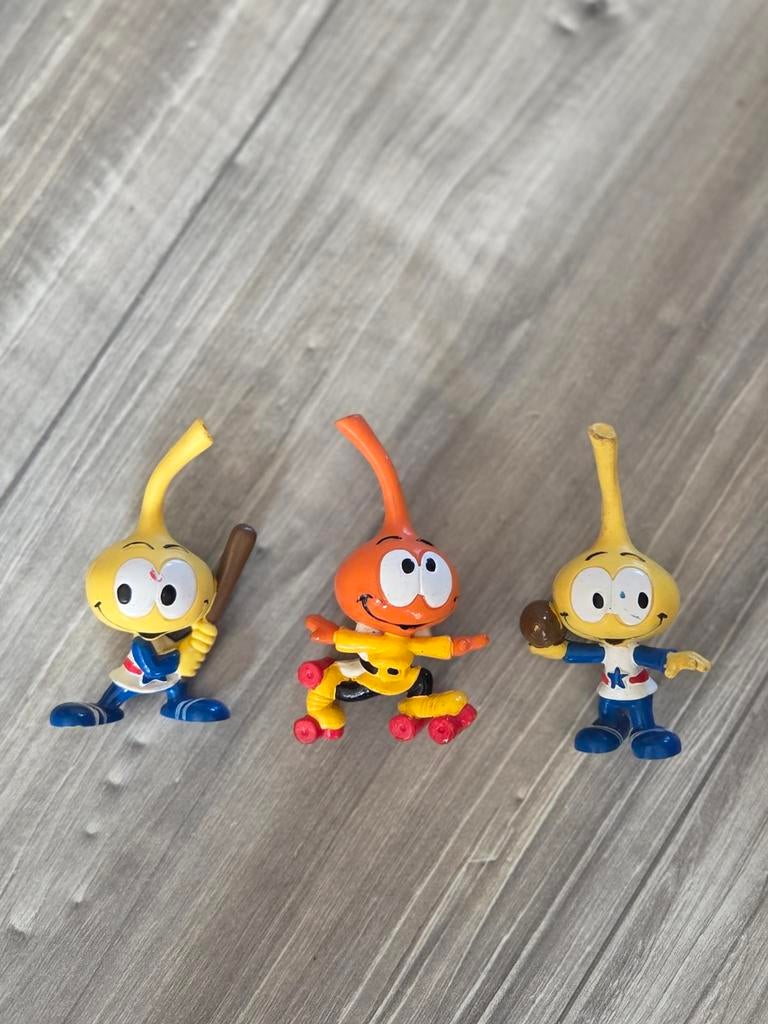 3 Schleich Snorkels 1983 - Honkbal, Rugby, Rolschaats, Verzamelen, Ophalen of Verzenden, Zo goed als nieuw
