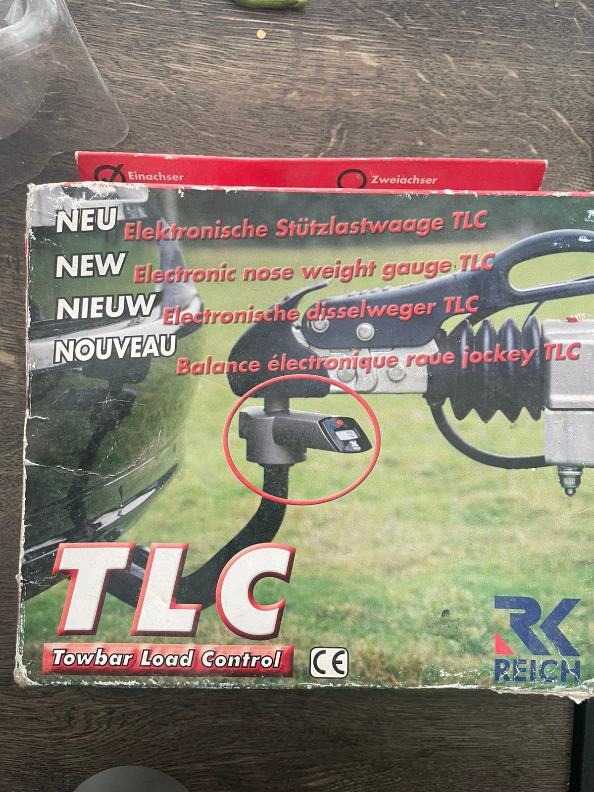 Reich TLC disselweger, Ophalen, Gebruikt
