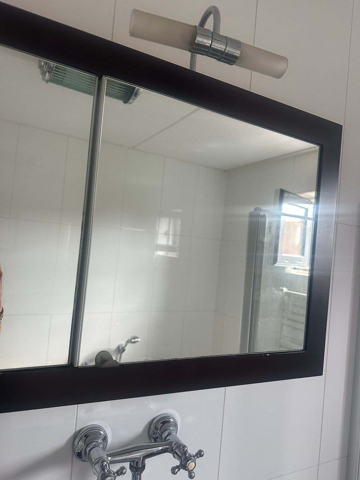 Spiegelkast badkamer met verlichting, Ophalen, 50 tot 100 cm, Minder dan 25 cm, Minder dan 100 cm