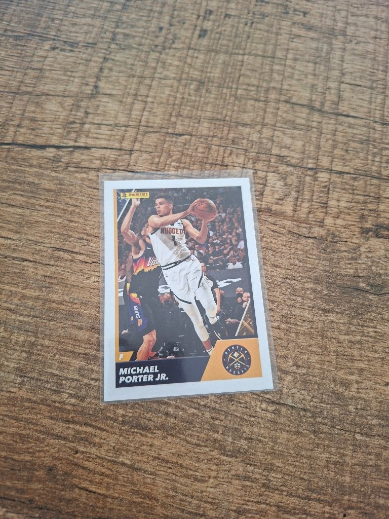 Michael porter jr panini nba 21 22, Hobby en Vrije tijd, Stickers en Plaatjes, Ophalen of Verzenden, Zo goed als nieuw, Plaatje