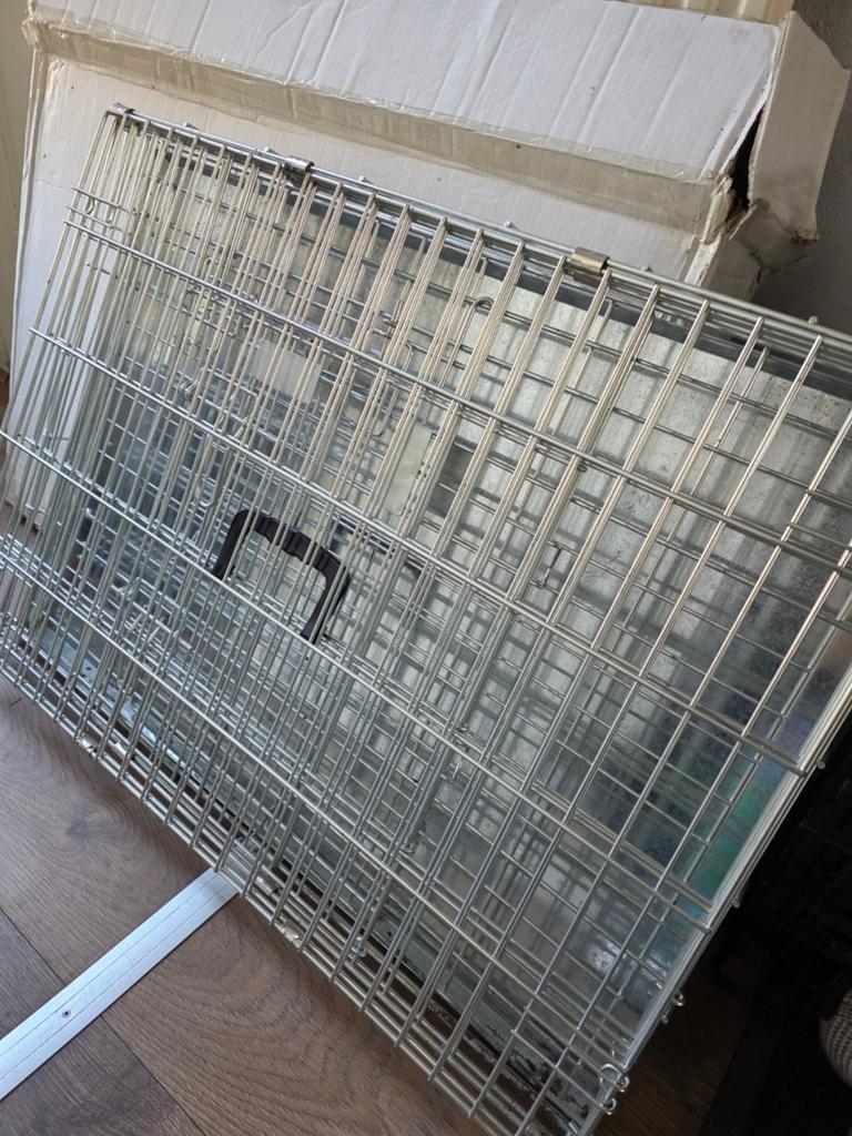 Ijzeren honden bench, Dieren en Toebehoren, Ophalen, Nieuw