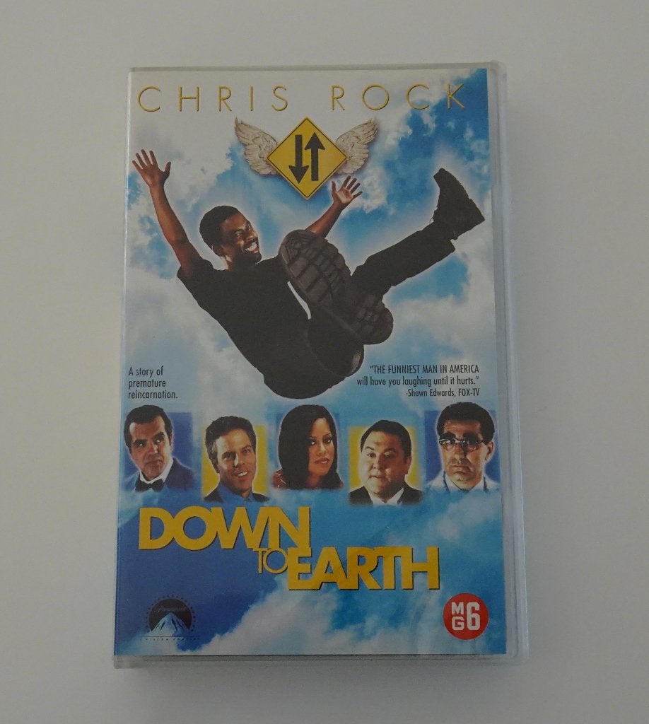 Down to Earth - Film op VHS uit 2001, Alle leeftijden, Ophalen, Zo goed als nieuw