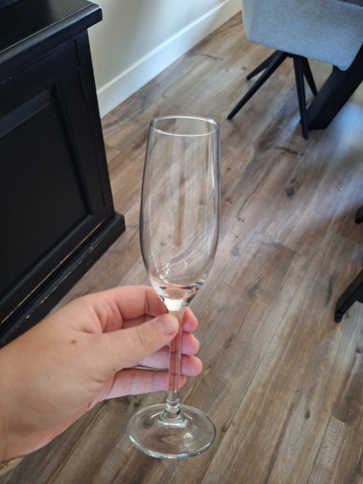 Royale Leerdam champagneglazen - 6 stuks, nieuw, Ophalen, Nieuw, Glas, Overige merken