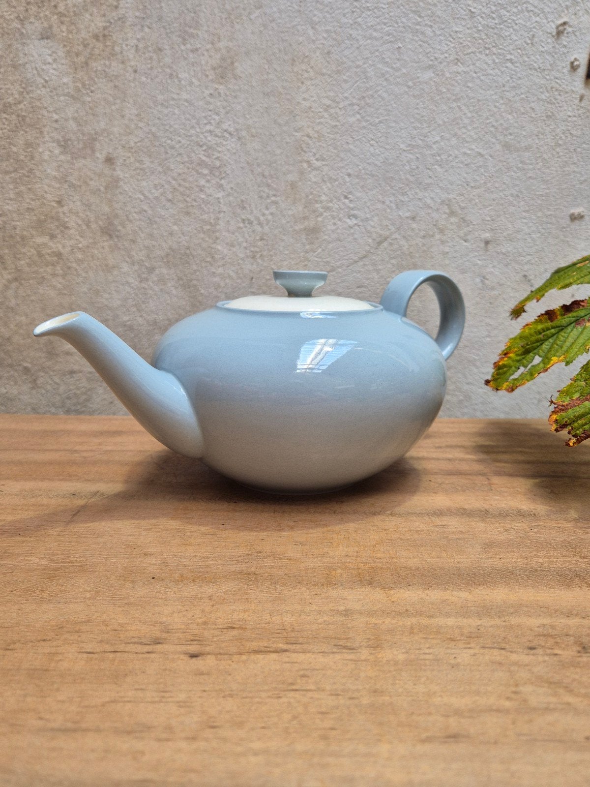 Vintage Theepot Pqastelblauw – Royal Sphinx Maastricht / P., Ophalen of Verzenden
