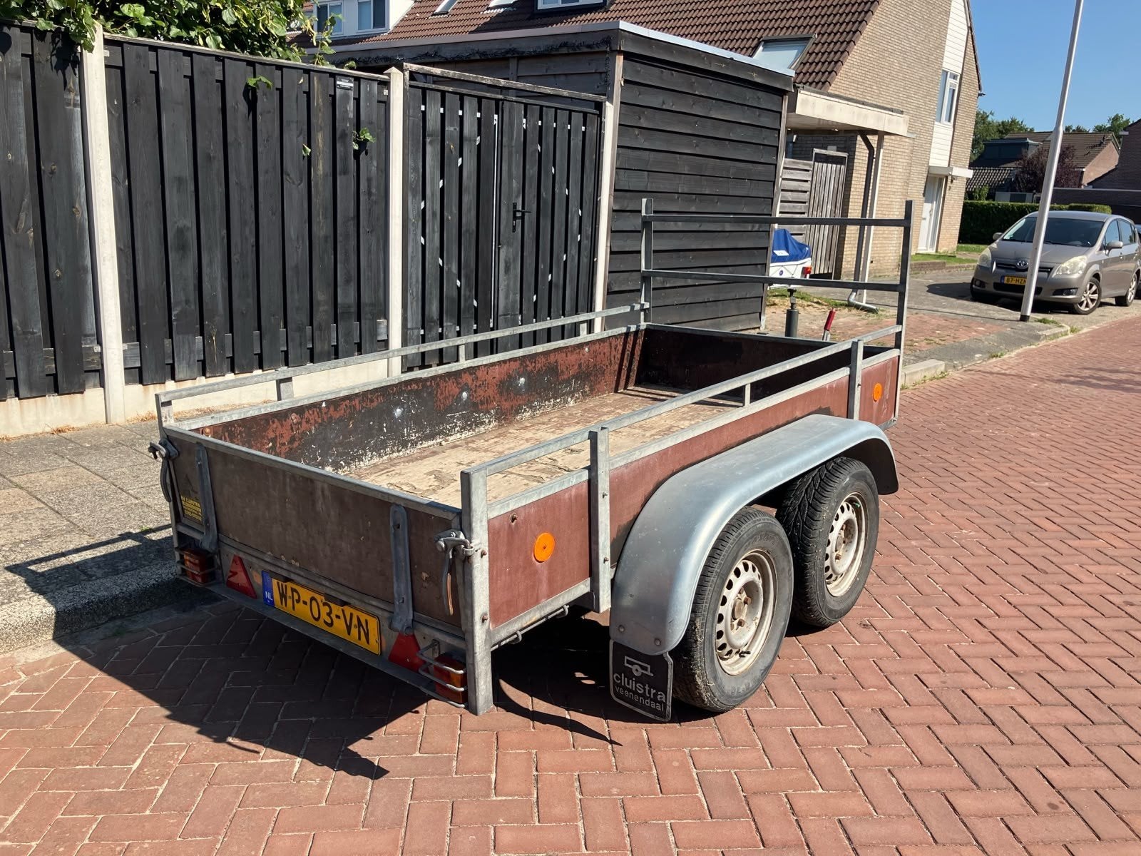 Anssems A-S1450-2513 Aanhangwagen - 250x130cm, Auto diversen, Aanhangwagen-onderdelen, Ophalen, Gebruikt
