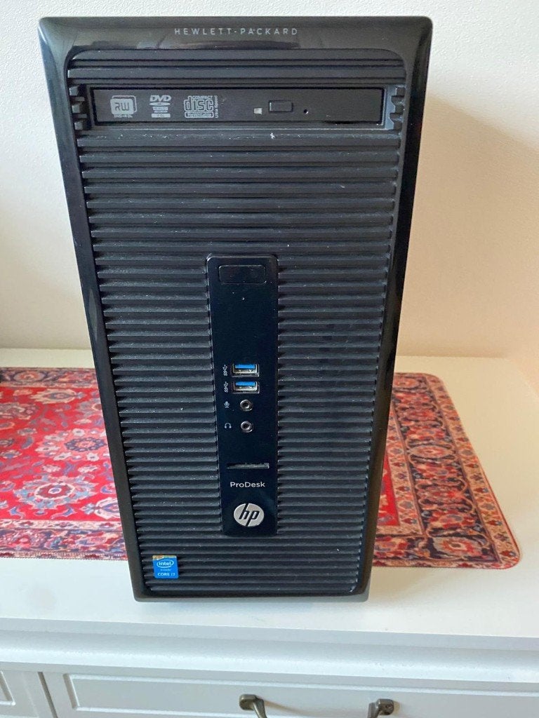 HP Prodesk 490 G2 MT, Gebruikt, 32 GB, HDD, 400GB
