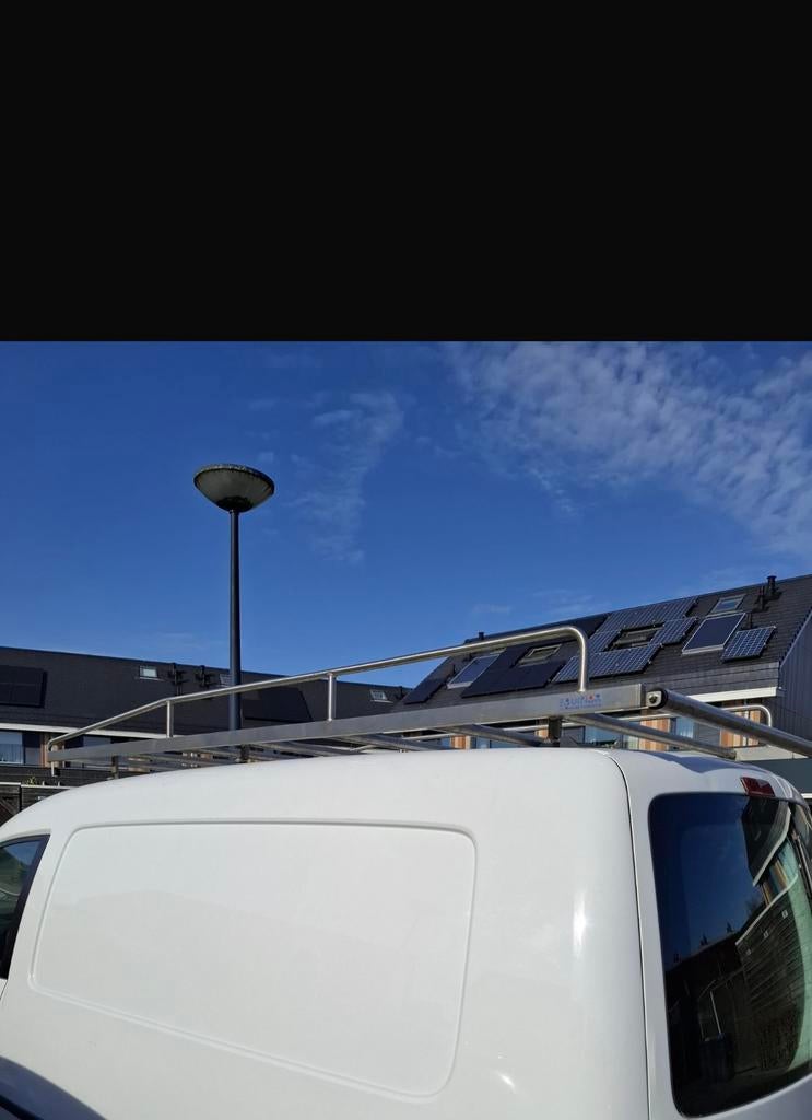 Equinox imperiaal + RVS ladderrol Caddy Maxi set, Auto diversen, Dakdragers, Ophalen of Verzenden, Zo goed als nieuw