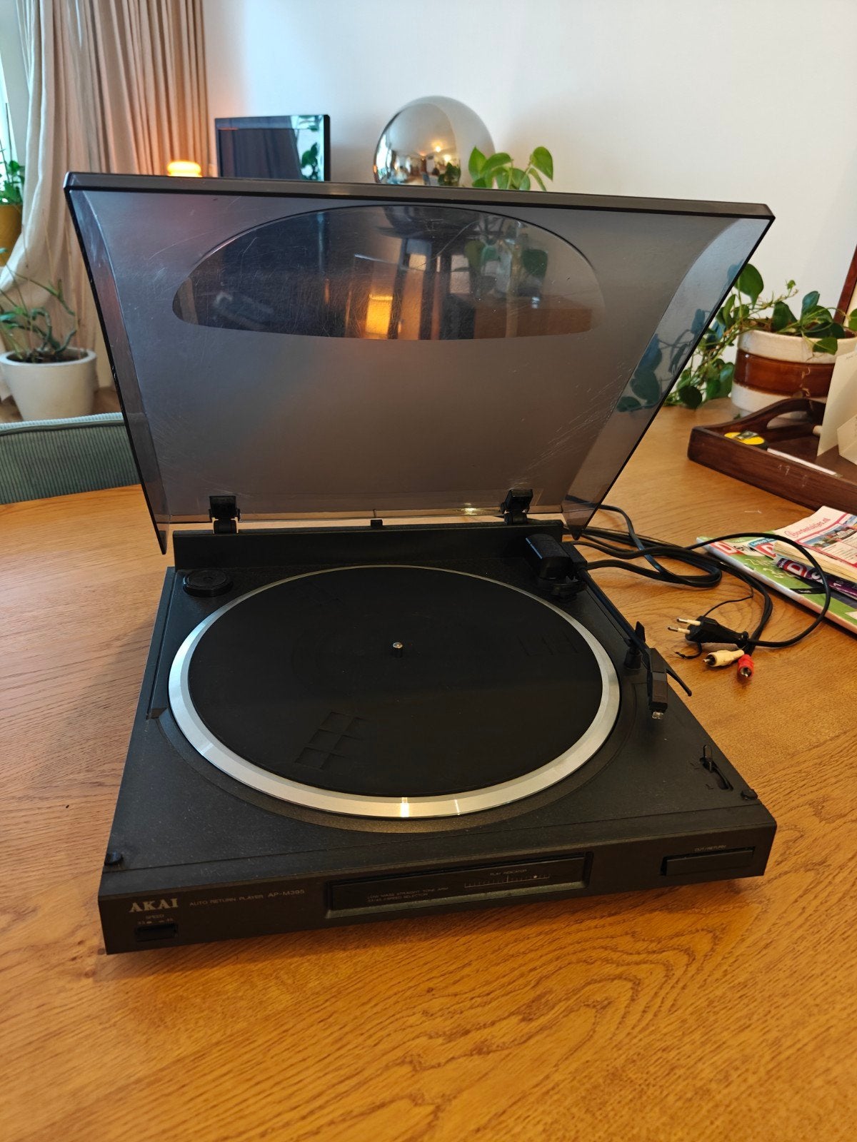 Akai AP-M395 Platenspeler - werkend, Audio, Tv en Foto, Ophalen, Gebruikt, Akai, Automatisch