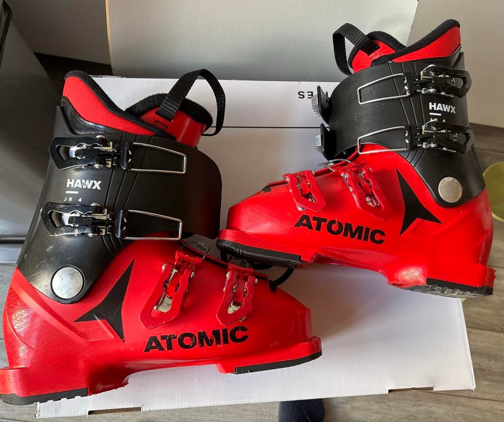 Atomic Hawk Jr 4 skischoenen, Sport en Fitness, Skiën en Langlaufen, Gebruikt, 100 tot 140 cm, Schoenen, Ophalen of Verzenden