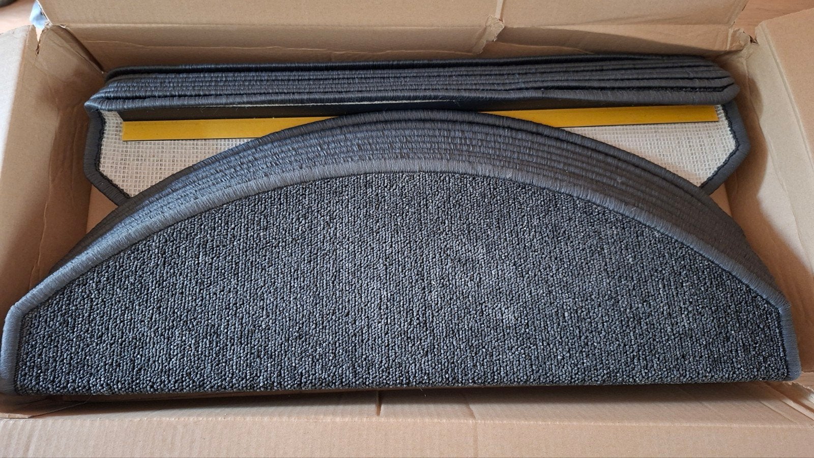15x Lima Antraciet Trapmatten - Nieuw in doos, Huis en Inrichting, Stoffering | Tapijten en Kleden, Ophalen, Nieuw, Minder dan 50 cm