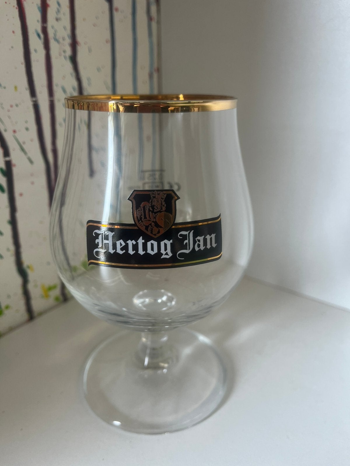 Hertog Jan bierglazen set van 6 glazen, Verzamelen, Biermerken, Ophalen of Verzenden, Nieuw, Glas of Glazen, Hertog Jan