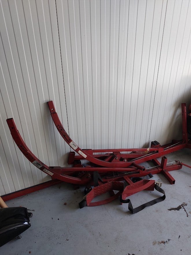 Autovip kantelbrug 1700kg, Ophalen, Gebruikt