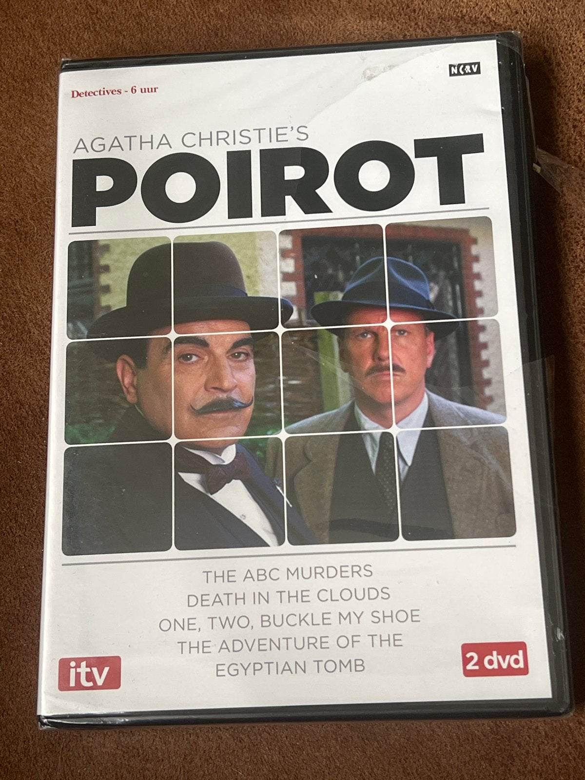 Agatha Christie's Poirot - 2 DVD Boxset - Nieuw, Engels, Nederlands, Ophalen of Verzenden, Vanaf 6 jaar