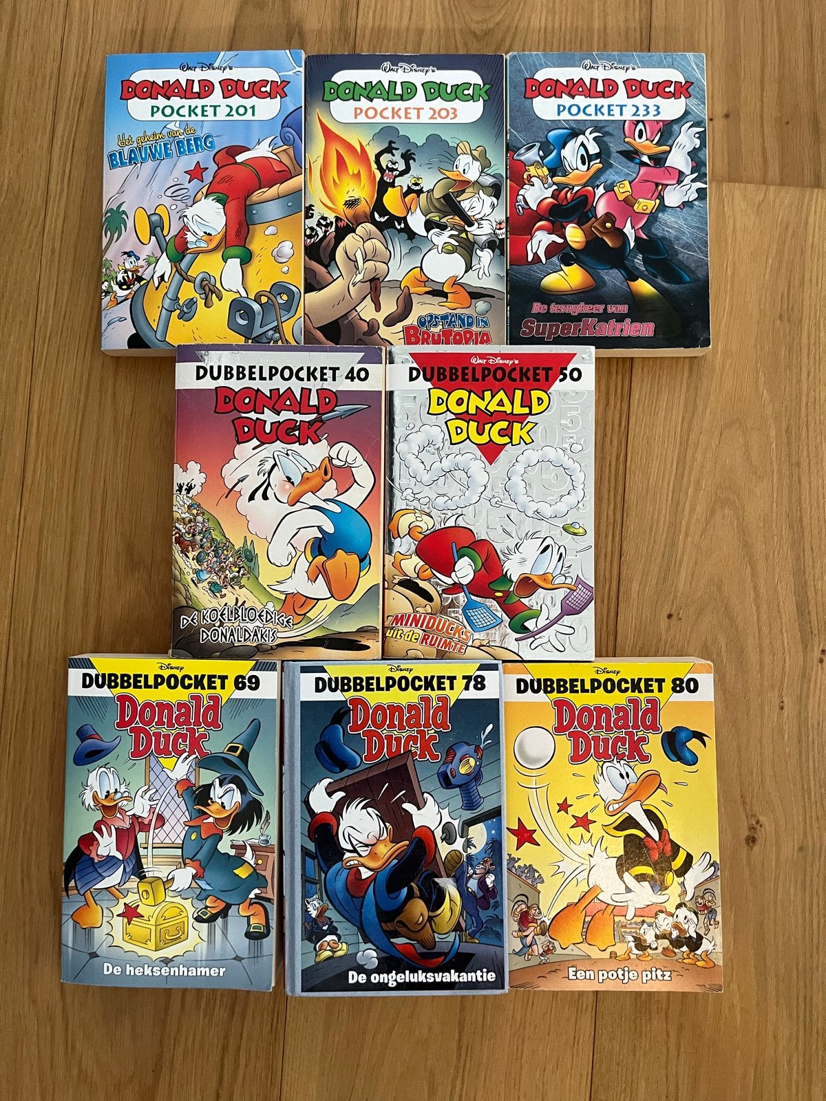 Donald Duck Pockets en Dubbelpockets, Meerdere stripboeken, Ophalen, Zo goed als nieuw