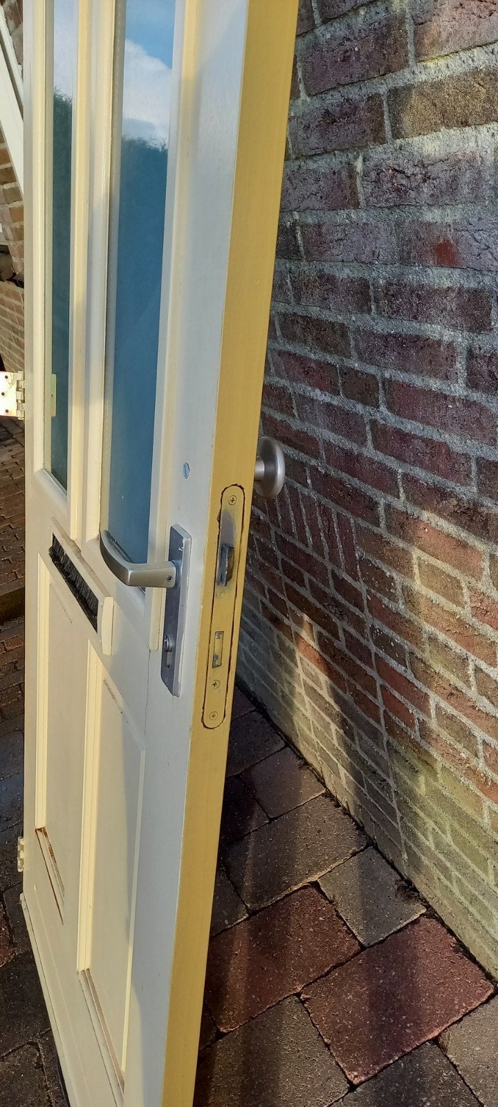 Voordeur, Ophalen, Gebruikt, Buitendeur, 200 tot 215 cm