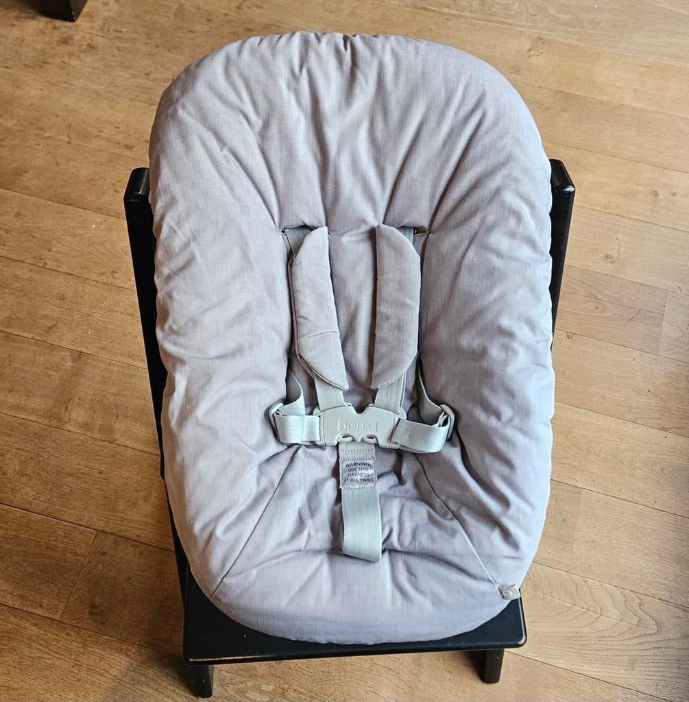 Stokke Tripp Trapp Newbornset Grijs, Ophalen of Verzenden, Zo goed als nieuw, Overige typen, Gordel(s)