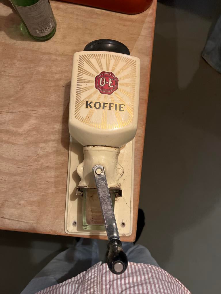 Authentieke Douwe Egberts Koffiemolen - Vintage, Ophalen of Verzenden