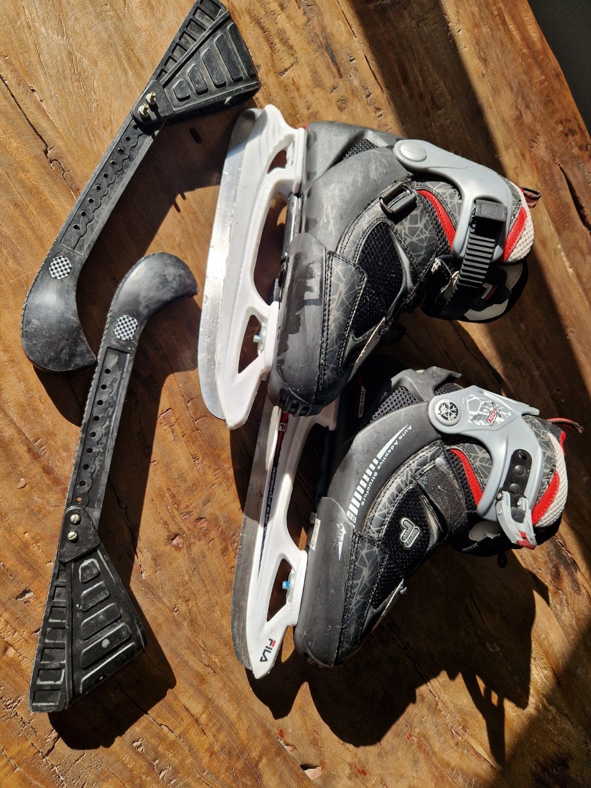 Fila ijshockeyschaatsen - verstelbaar, Ophalen of Verzenden, Gebruikt, IJshockeyschaatsen