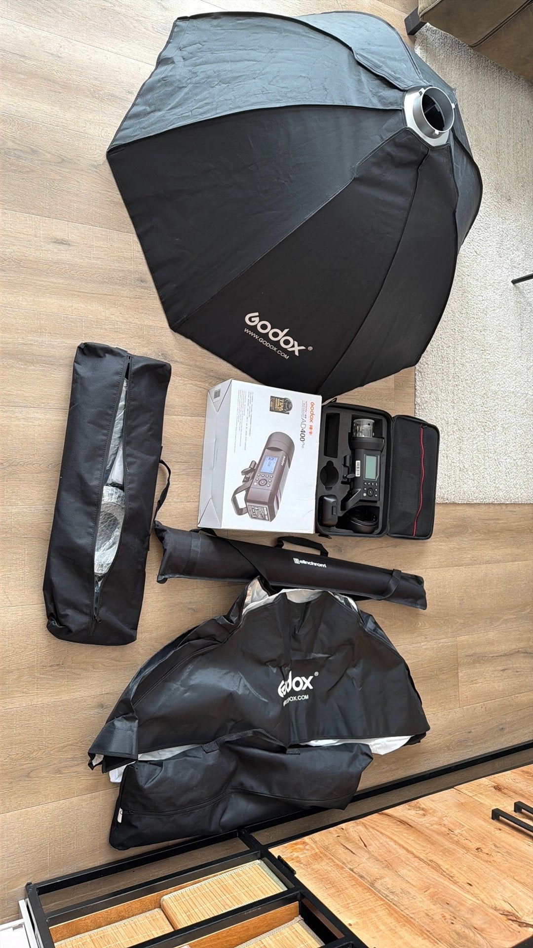 Godox AD400Pro, Audio, Tv en Foto, Fotografie | Flitsers, Ophalen, Zo goed als nieuw, Overige merken