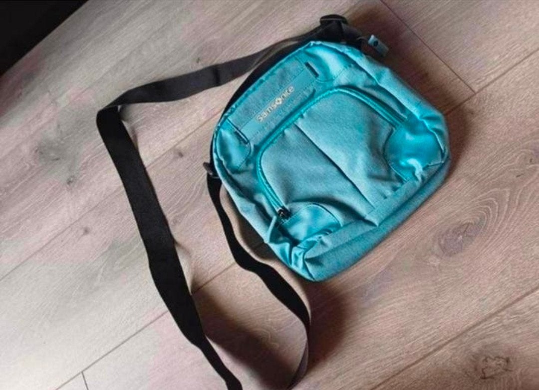 Samsonite Rewind Crossover tasje / tablet tasje, Ophalen of Verzenden, Zo goed als nieuw, Blauw