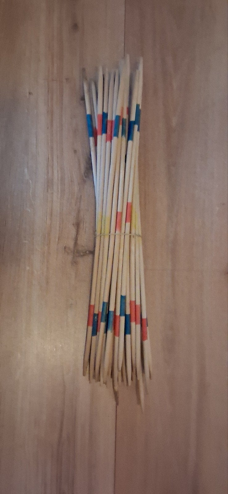 Mikado spel - gebruikt, sommige stokjes wat bruin, Ophalen of Verzenden, Gebruikt
