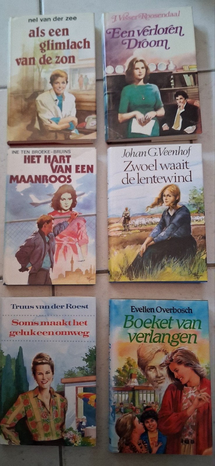 6 streek Romans: Diverse Auteurs, samen 6.-, Ophalen of Verzenden, Gelezen, Diverse auteurs