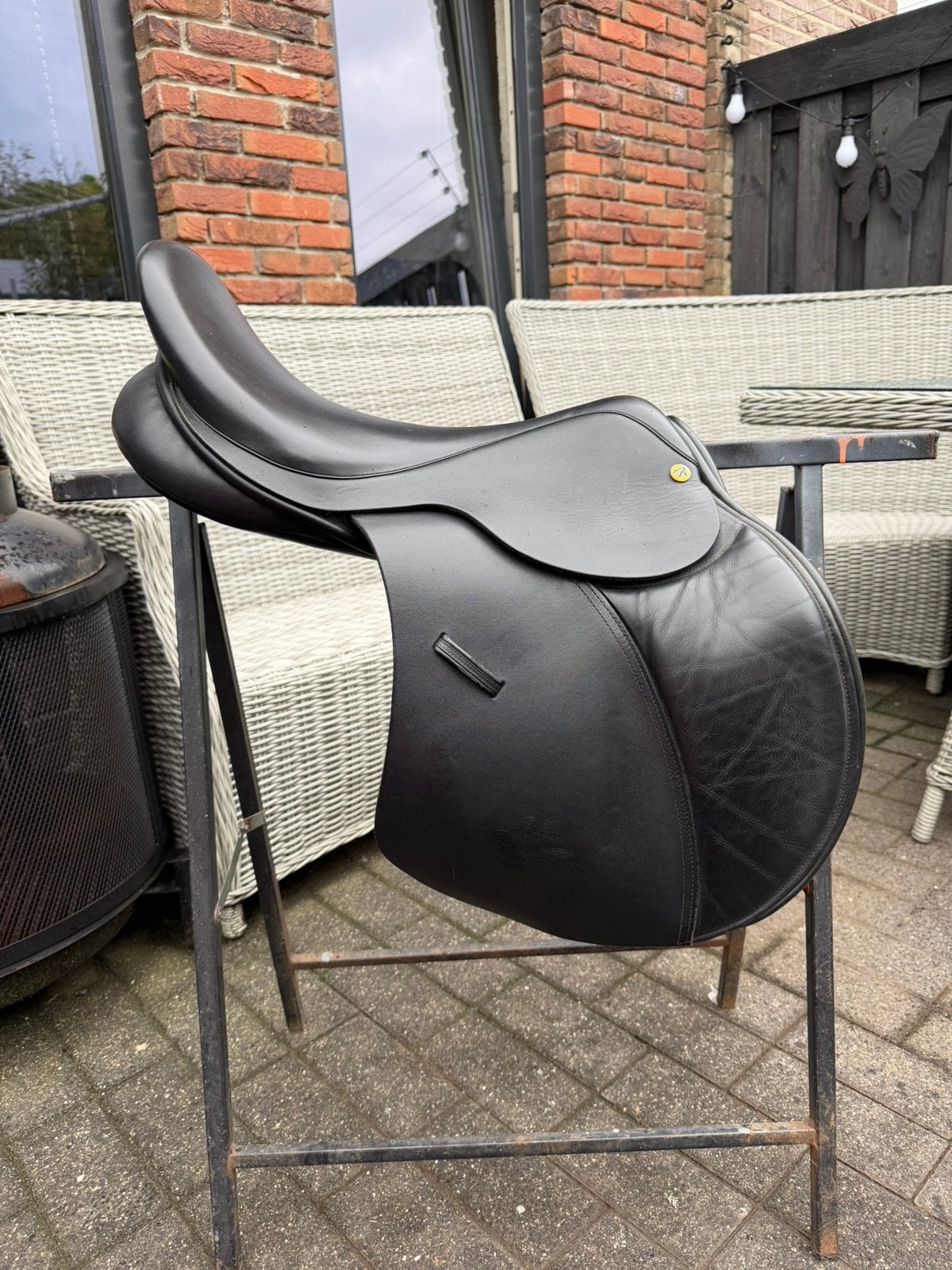 Anatomica springzadel & passier dressuurzadel, Ophalen, Zo goed als nieuw, Dressuur