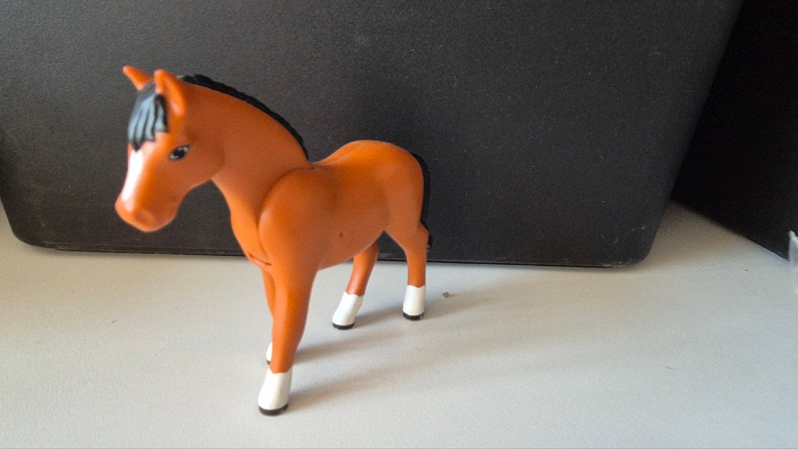 lego paard bruin met zwarte manen en staart, Ophalen of Verzenden, Zo goed als nieuw