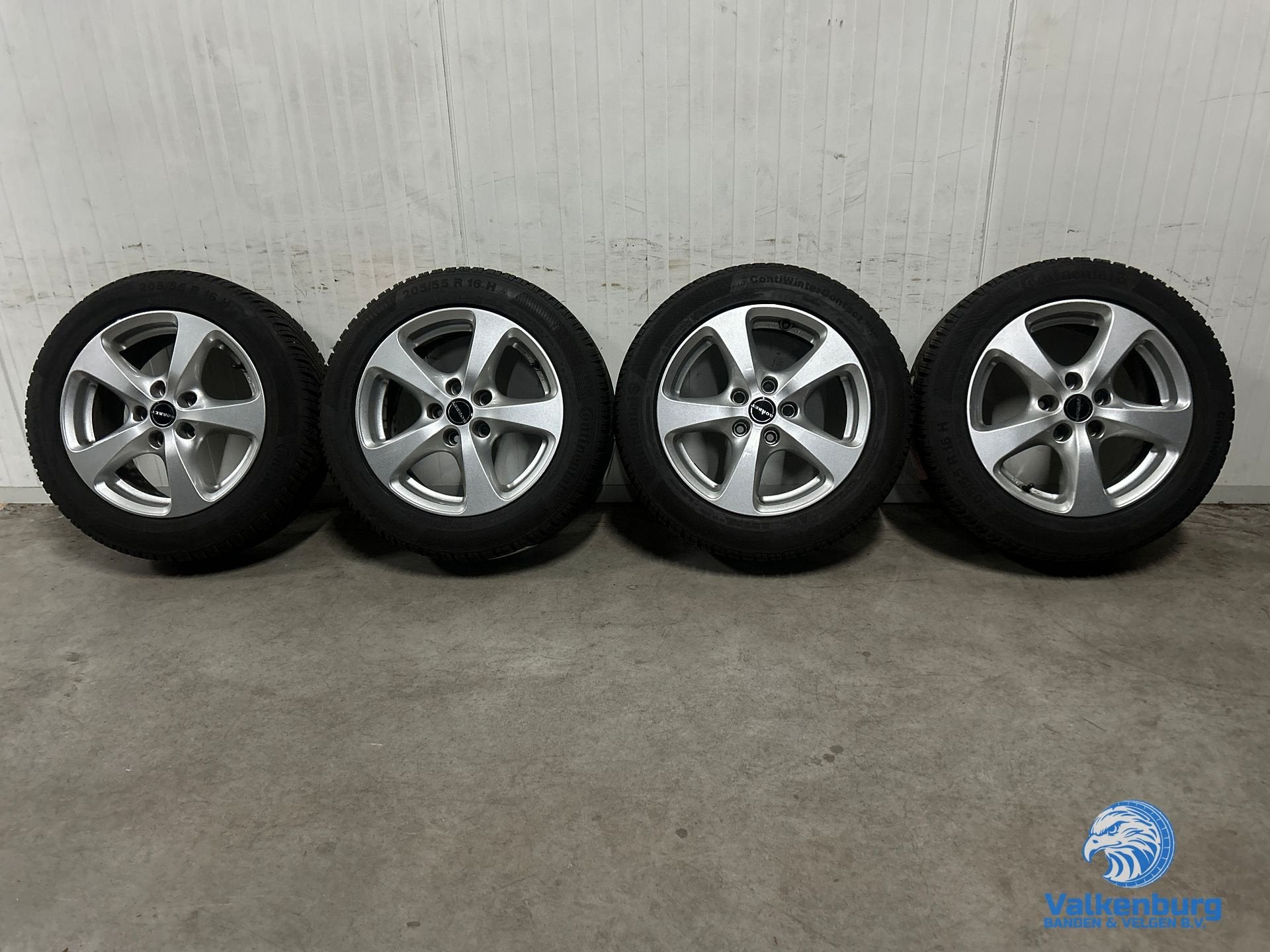 9mm! VAG VW Golf Caddy Audi A3 Leon 16 inch velgen 5x112 win, Gebruikt, -, Banden en Velgen, -