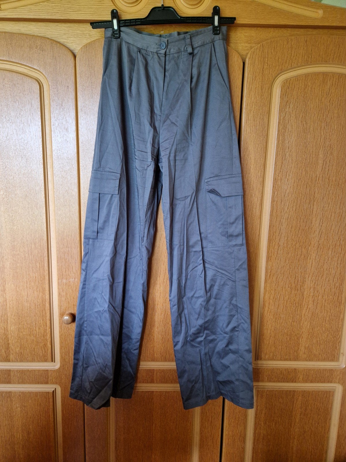 Eight Paris Cargo Broek Maat M (Franse maat) - Grijs, Kleding | Dames, Maat 38/40 (M), Ophalen of Verzenden, Grijs, Lang