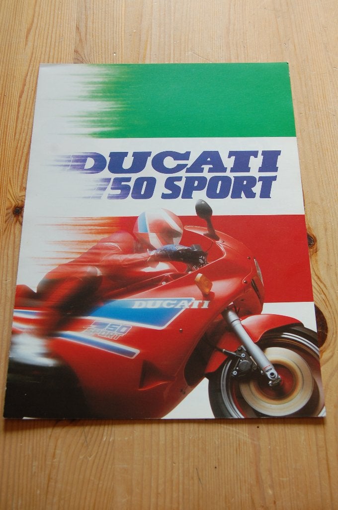 Ducati 750 Sport 1989, Motoren, Ophalen of Verzenden, Ducati