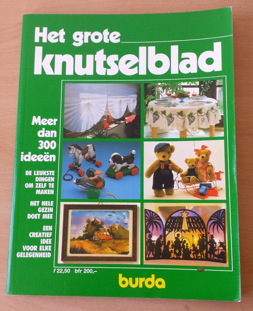 Burda - Het Grote Knutselblad - 1989, Gebruikt, Ophalen of Verzenden, Burda, Knutselboek