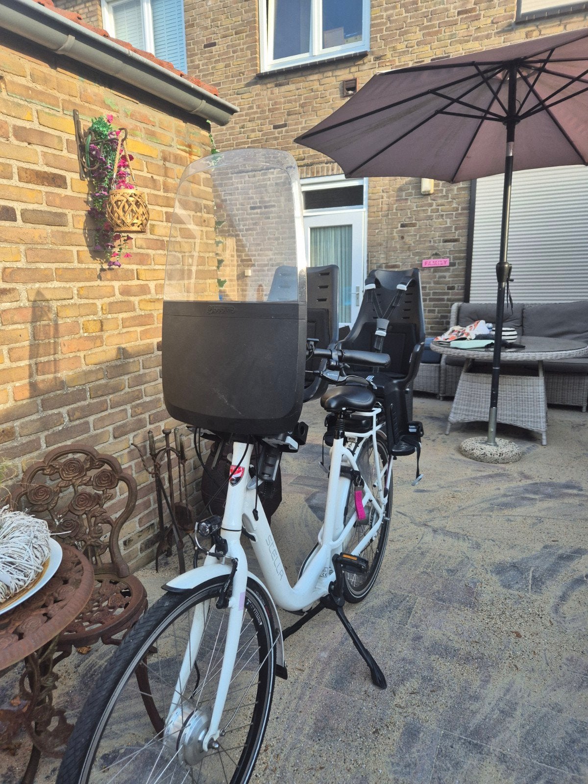 Fietsstoeltjes Bobike 2 stuks voor en achter, Ophalen