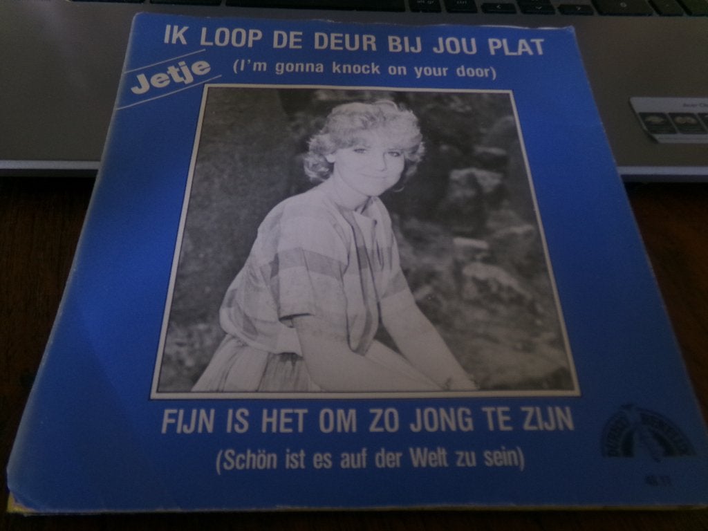 Jetje ‎– Ik Loop De Deur Bij Jou Plat / Fijn Is Het Om Zo, Ophalen of Verzenden, Gebruikt, Nederlandstalig