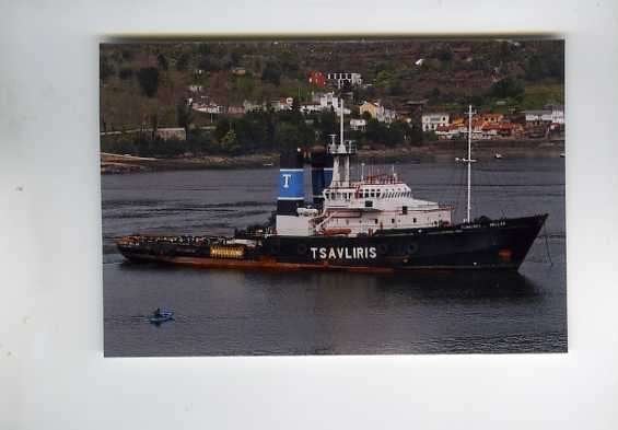scheepvaart-foto-tsavliris hellas, Ophalen of Verzenden, Zo goed als nieuw, Motorboot, Boek of Tijdschrift