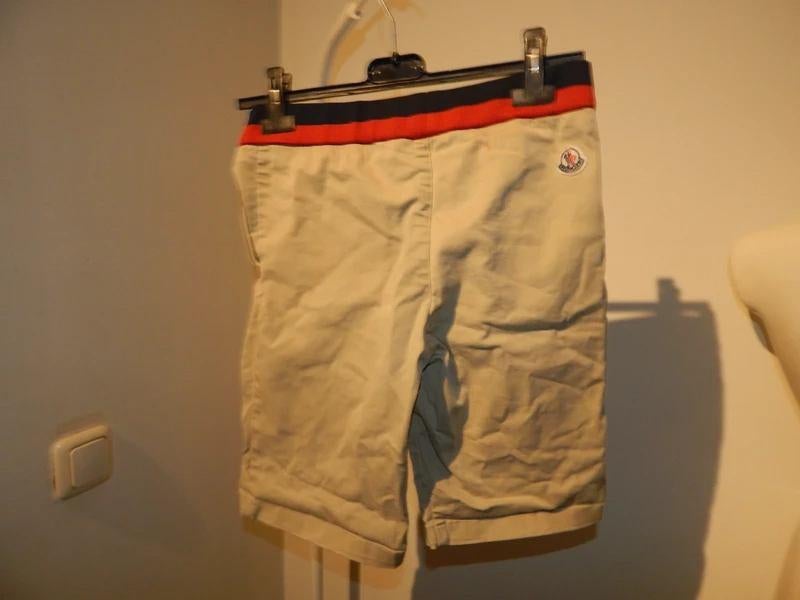 Moncler korte broek elastische merk band embleem achter152, Broek, Gebruikt, Moncler, Verzenden