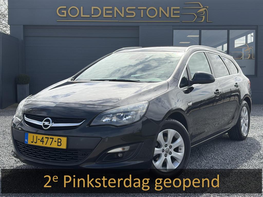 Opel Astra Sports Tourer 1.4 Turbo Blitz Navi,Trekhaak,120pk, Voorwielaandrijving, Stof, Gebruikt, 4 cilinders