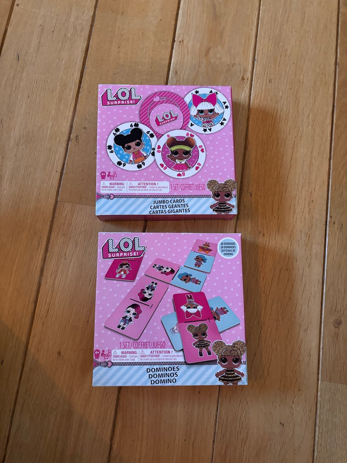 LOL Surprise! Jumbo Kaarten & Dominoes Spelset, Ophalen of Verzenden, Nieuw, Meisje