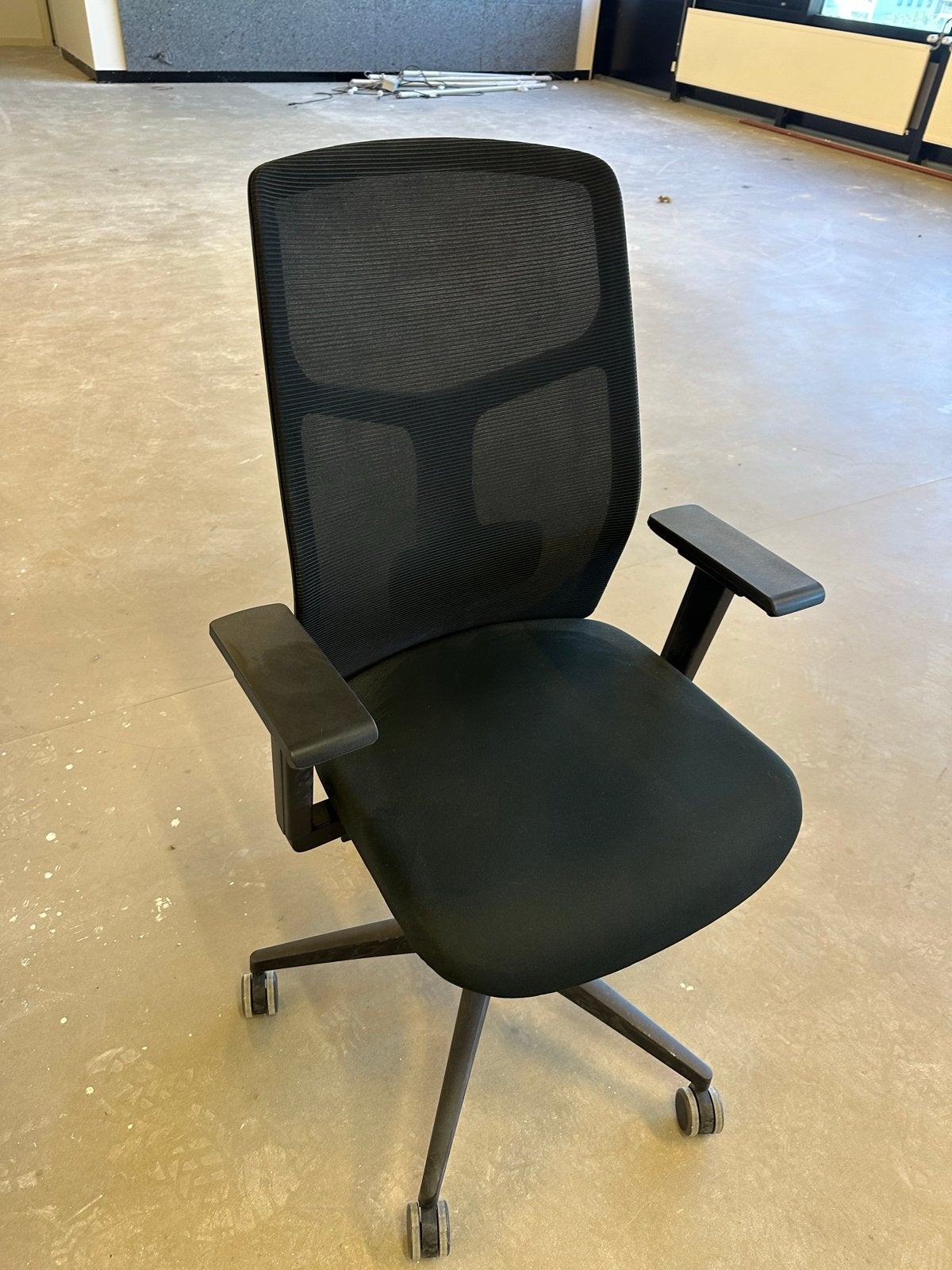 Ergonomische Bureaustoel (Vermoedelijk Ahrend), Ophalen, Gebruikt, Zwart, Bureaustoel