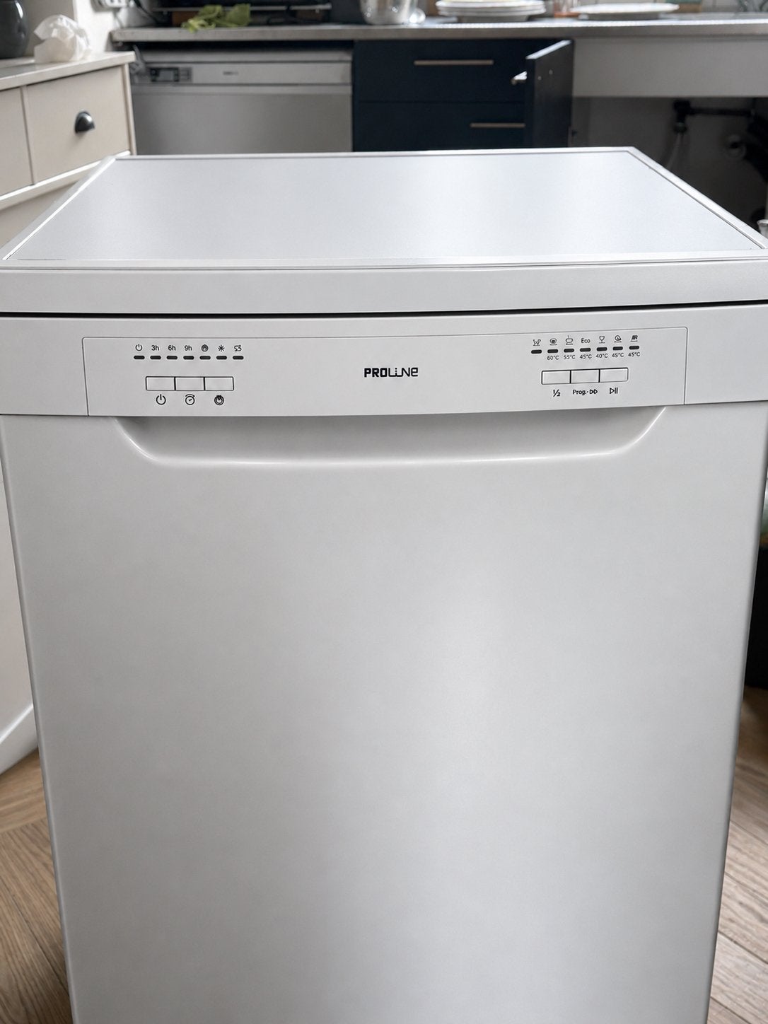 Vaatwasser proline, Witgoed en Apparatuur, Vaatwasmachines, Ophalen, Zo goed als nieuw, 85 tot 90 cm
