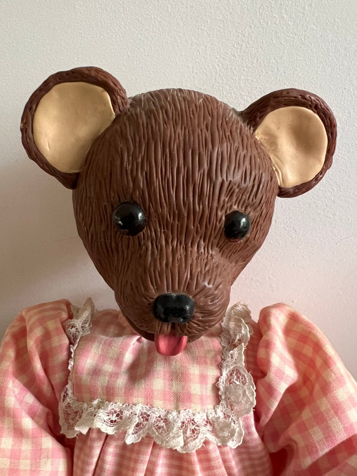Unieke beer, Verzamelen, Beren en Cherished Teddies, Gebruikt, Stoffen beer, Overige merken, Ophalen of Verzenden