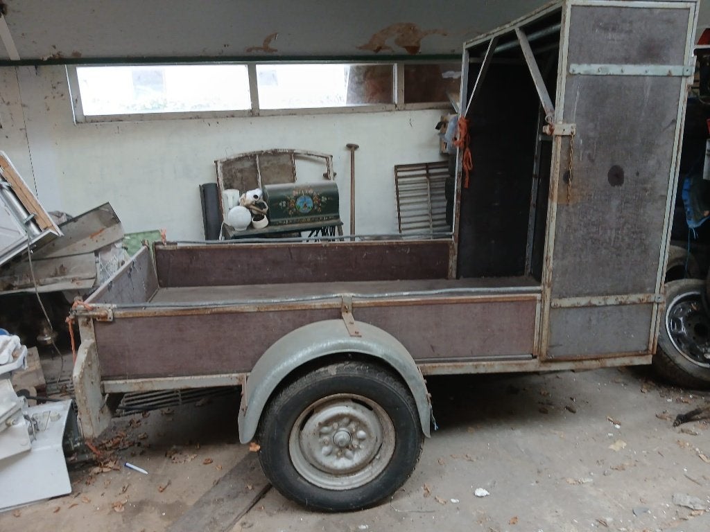 aanhangwagen - opknapper, Ophalen, Gebruikt