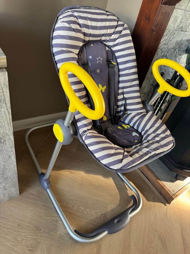 Beaba hoge wipstoel - Comfortabel en verstelbaar, Kinderen en Baby's, Wipstoeltjes, Gebruikt, Wipstoel, Overige merken, Met gordel(s) of riempje(s)