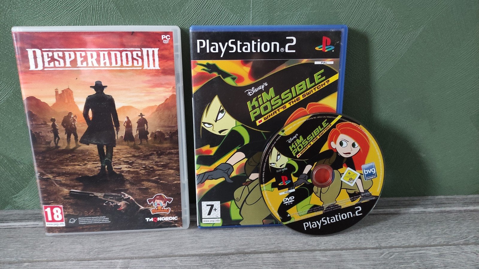 Kim possible ps2 en gratis desperados 3 pc game, 1 speler, Ophalen of Verzenden, Zo goed als nieuw, Vanaf 3 jaar
