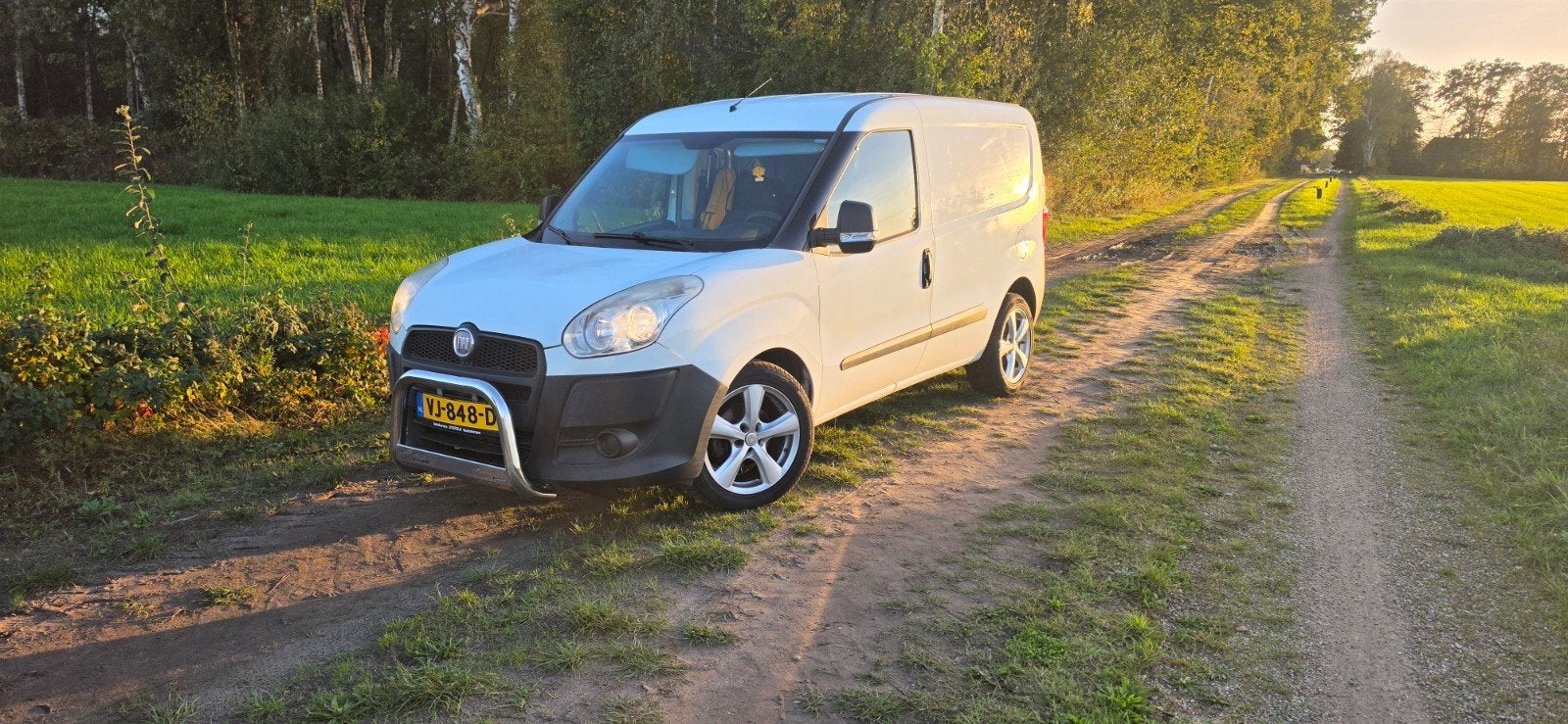 Fiat Doblo 1.3 MJ 16V 75pk 2014, Voorwielaandrijving, Euro 5, Stof, 74 pk