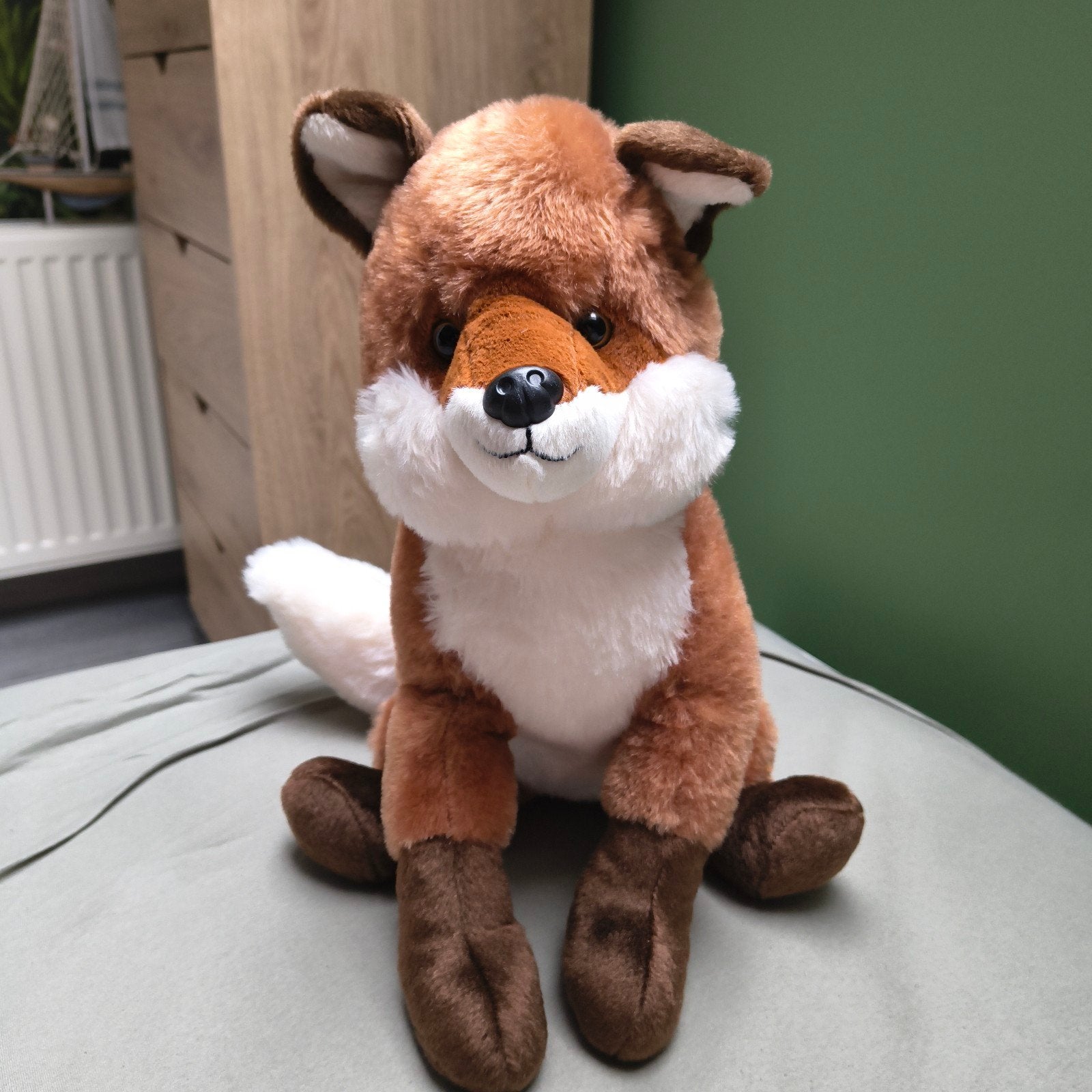 Schattige pluche vos knuffel - Zo goed als nieuw, Kinderen en Baby's, Ophalen of Verzenden, Zo goed als nieuw, Middelgroot (20 tot 80 cm)