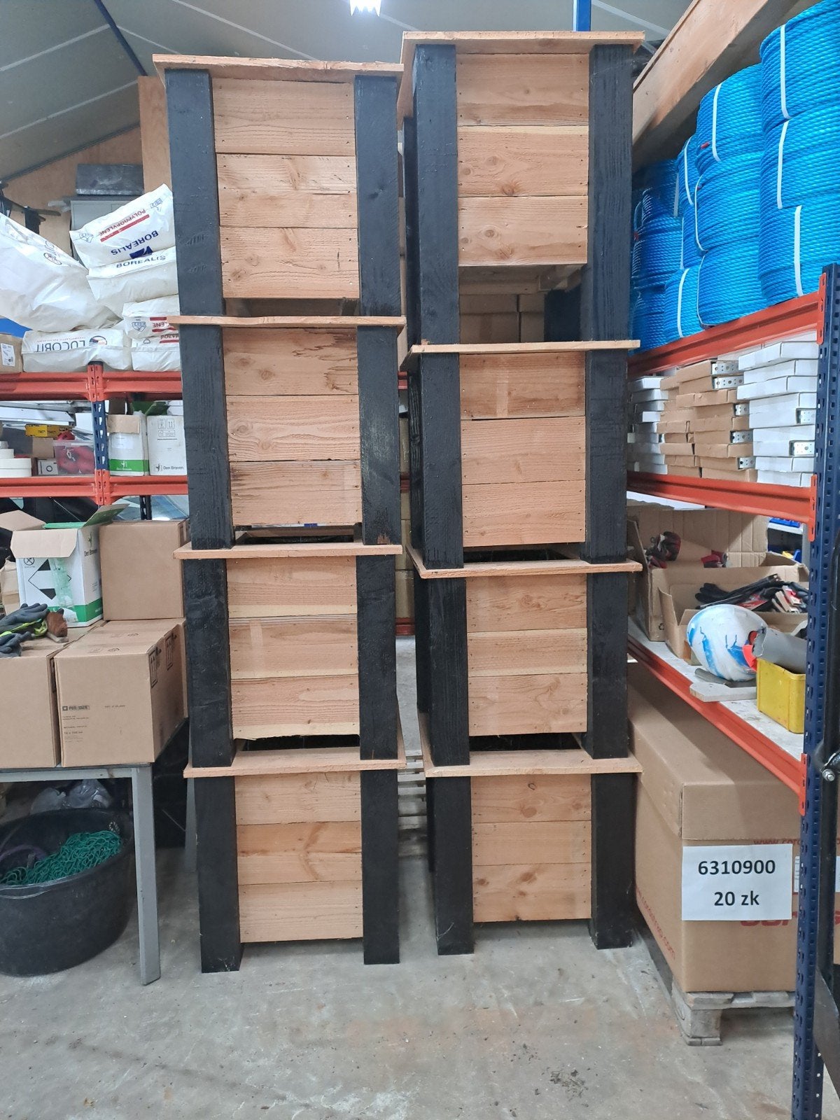 Houten plantenbakken, Ophalen, Nieuw, Balkon, 60 tot 100 cm