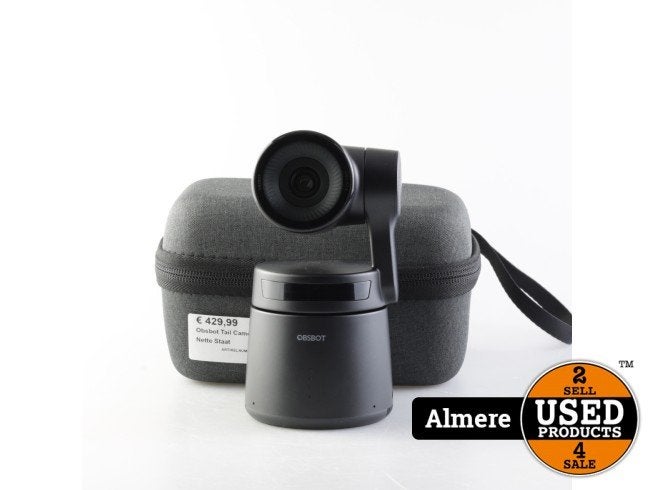 Obsbot Tail Camera Zwart | Nette Staat, Flex Ltd., Zo goed als nieuw, https://flex.com/contact-us, Nobelstraat 10, 5807 GA Oostrum LB, Limburg, Nederland