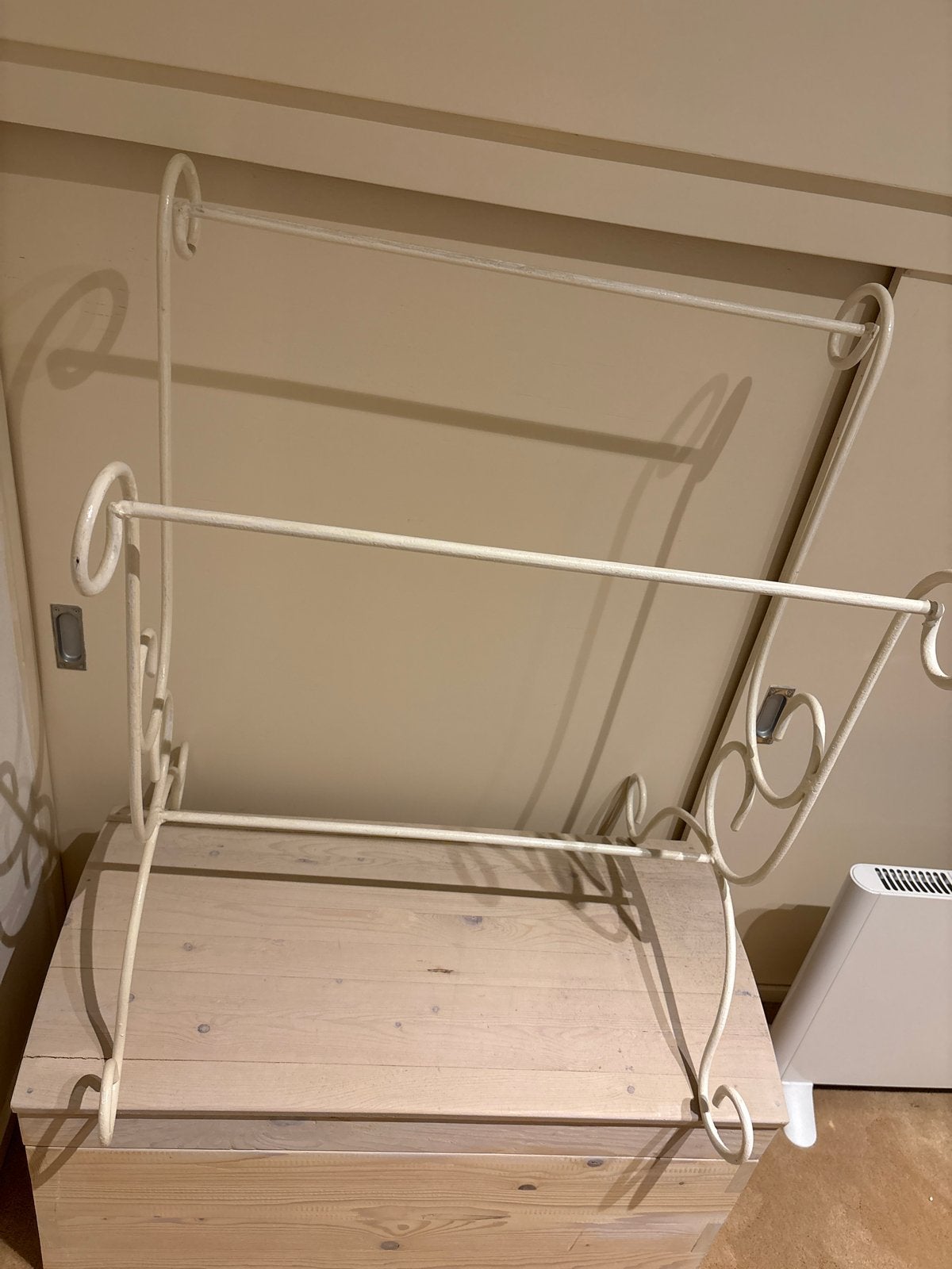 smeedijzeren baby kledingrek, Ophalen, Gebruikt, Overige typen